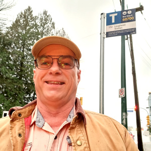 Daily Selfie - January 30, 2026 - Waiting for the Bus