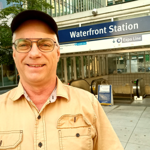 Daily Selfie - July 20, 2026 - Vancouver's SkyTrain